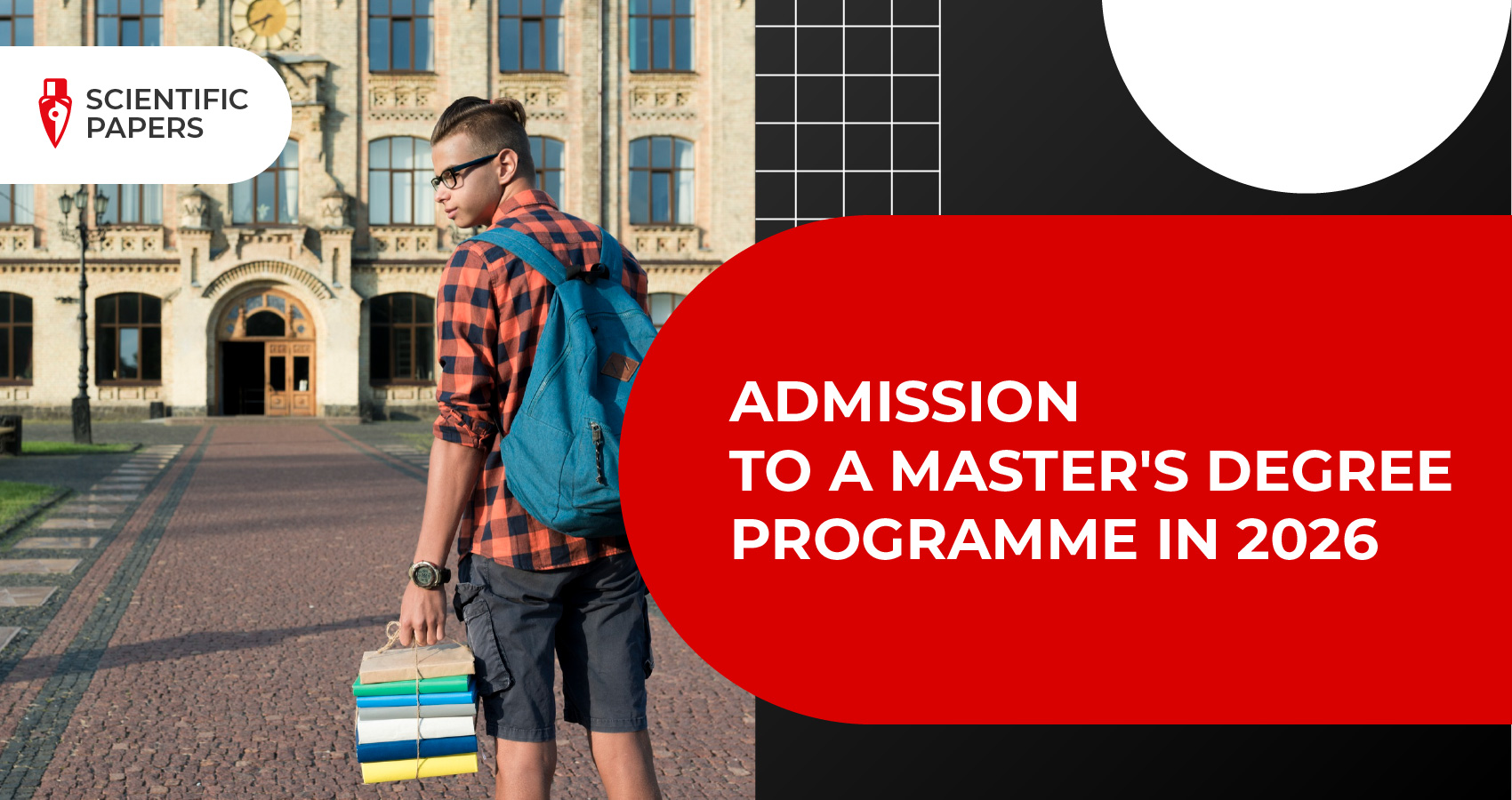 Admission to a master's degree programme in 2026