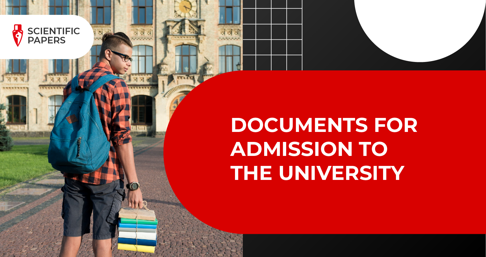 Documents for admission to the university