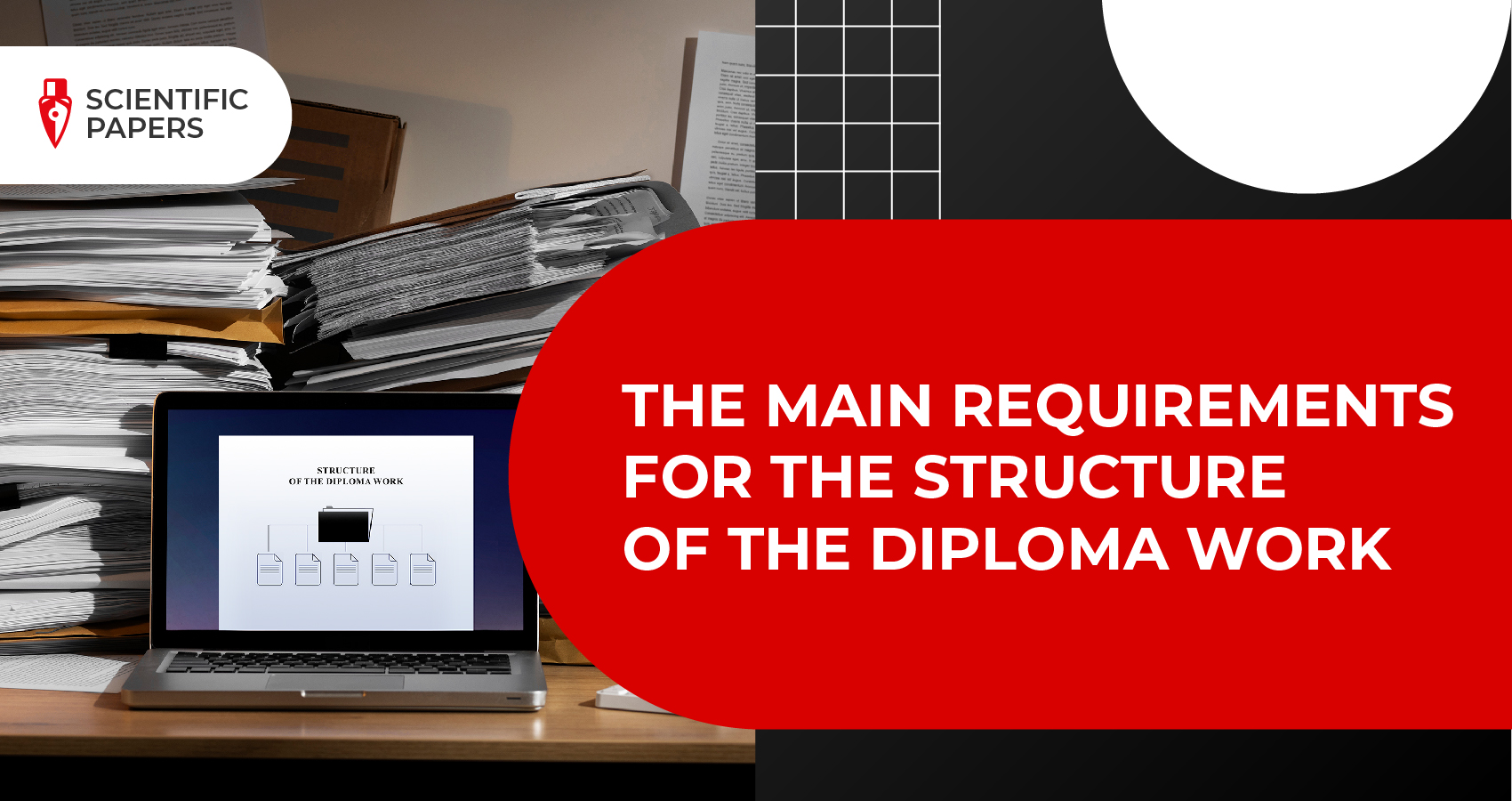 The main requirements for the structure of the diploma work