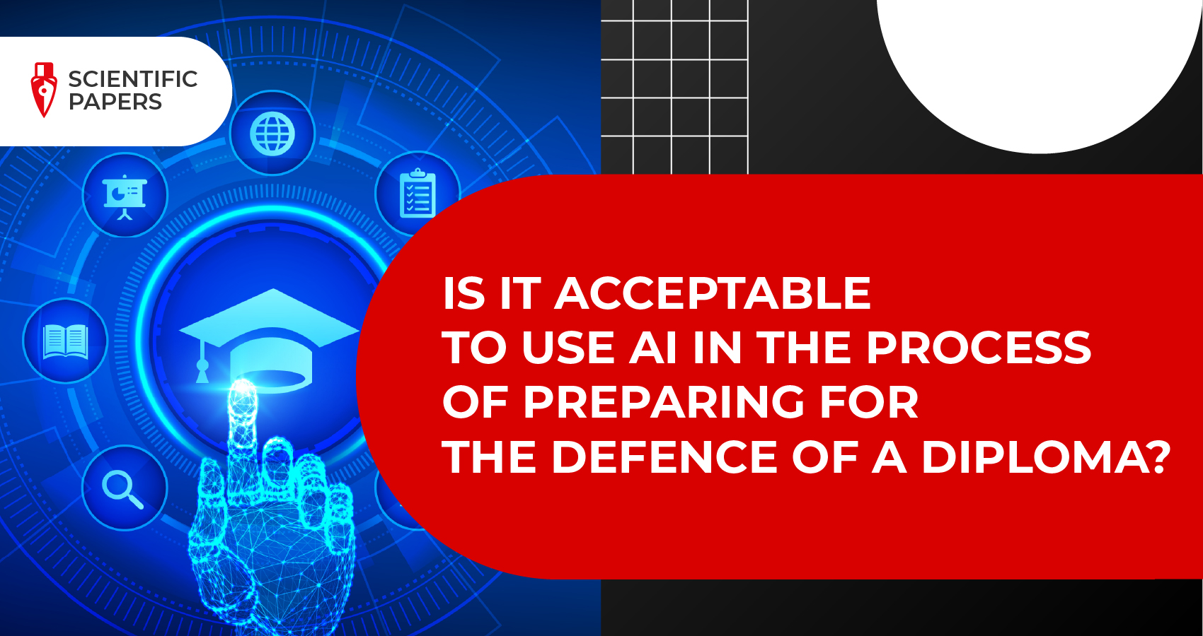 Is it acceptable to use AI in the process of preparing for the defence of a diploma?