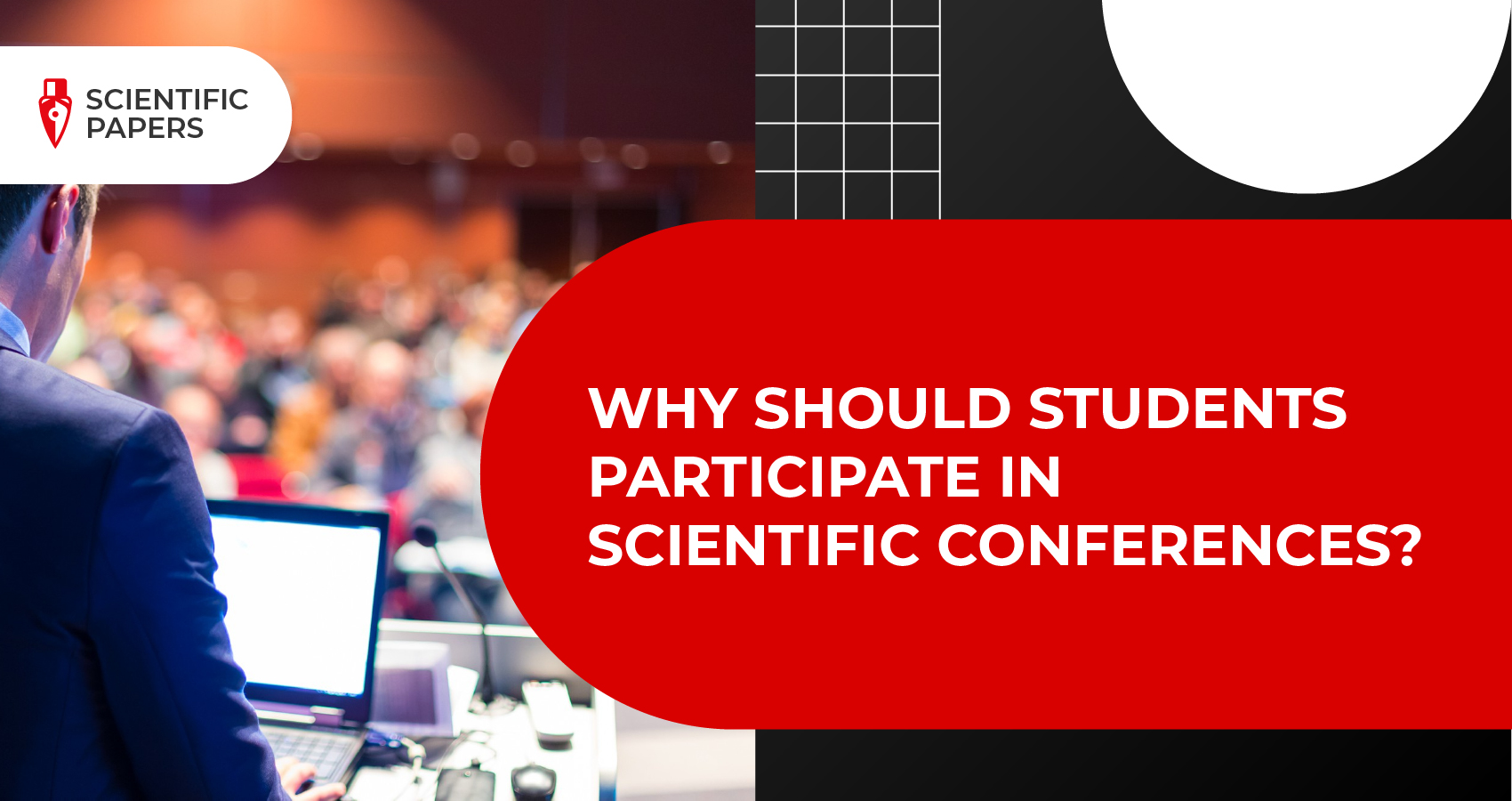 Why should students participate in scientific conferences?